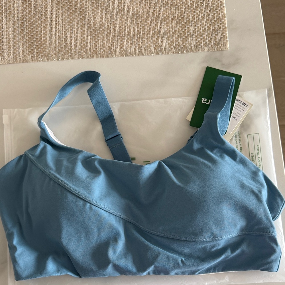 Blue Sports Bra